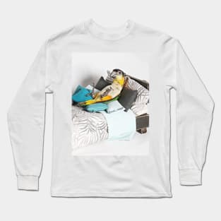 Sleepy Birb Long Sleeve T-Shirt